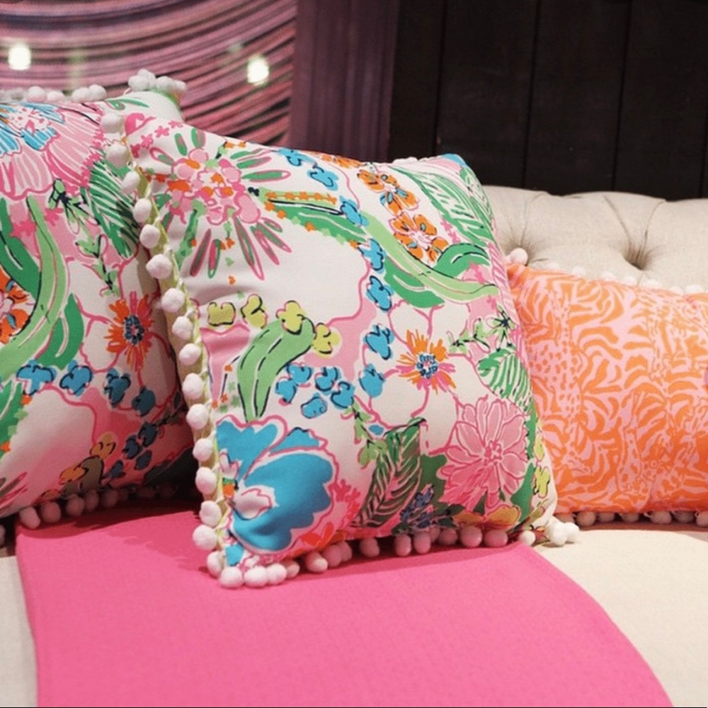 Lilly Pulitzer for Target pillow